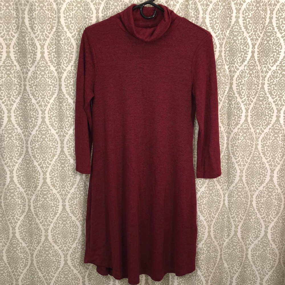 Cranberry Sweater Dress